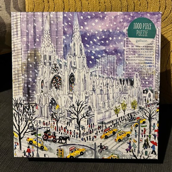 Galison - St. Patrick's Cathedral 1000 Piece Puzzle - Picture 1 of 2